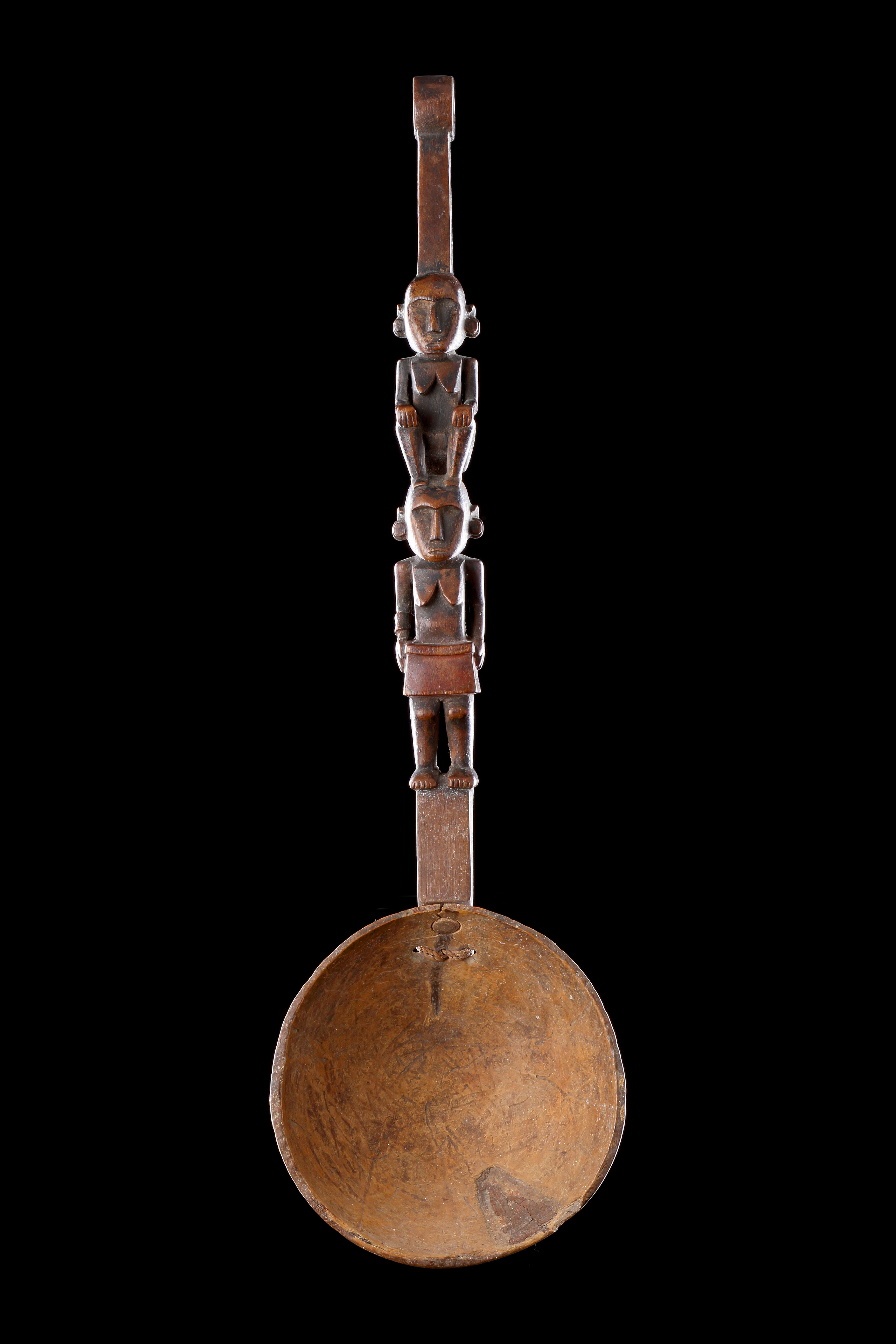 A Rare Figurative Ladle from Palau